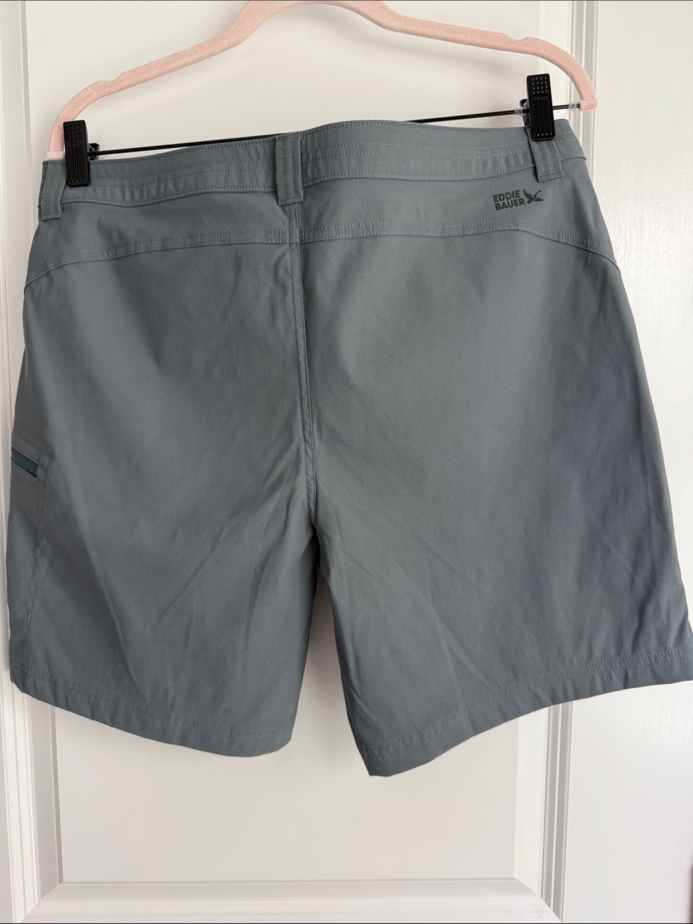 Eddie Bauer Women's Rainer Outdoor Shorts - Light Slate Blue - Picture 4 of 6